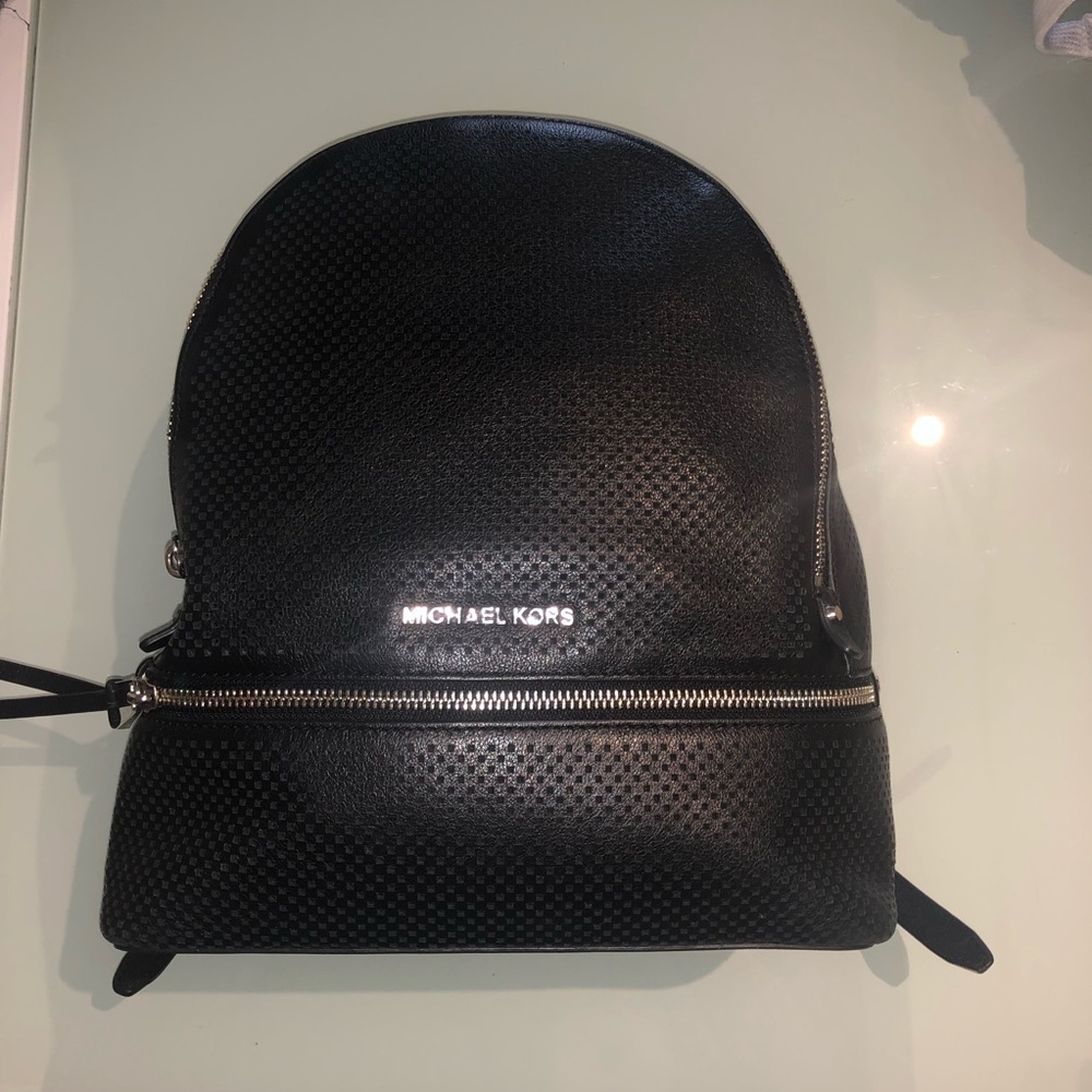Used Michael Kors Rhea Backpack medium